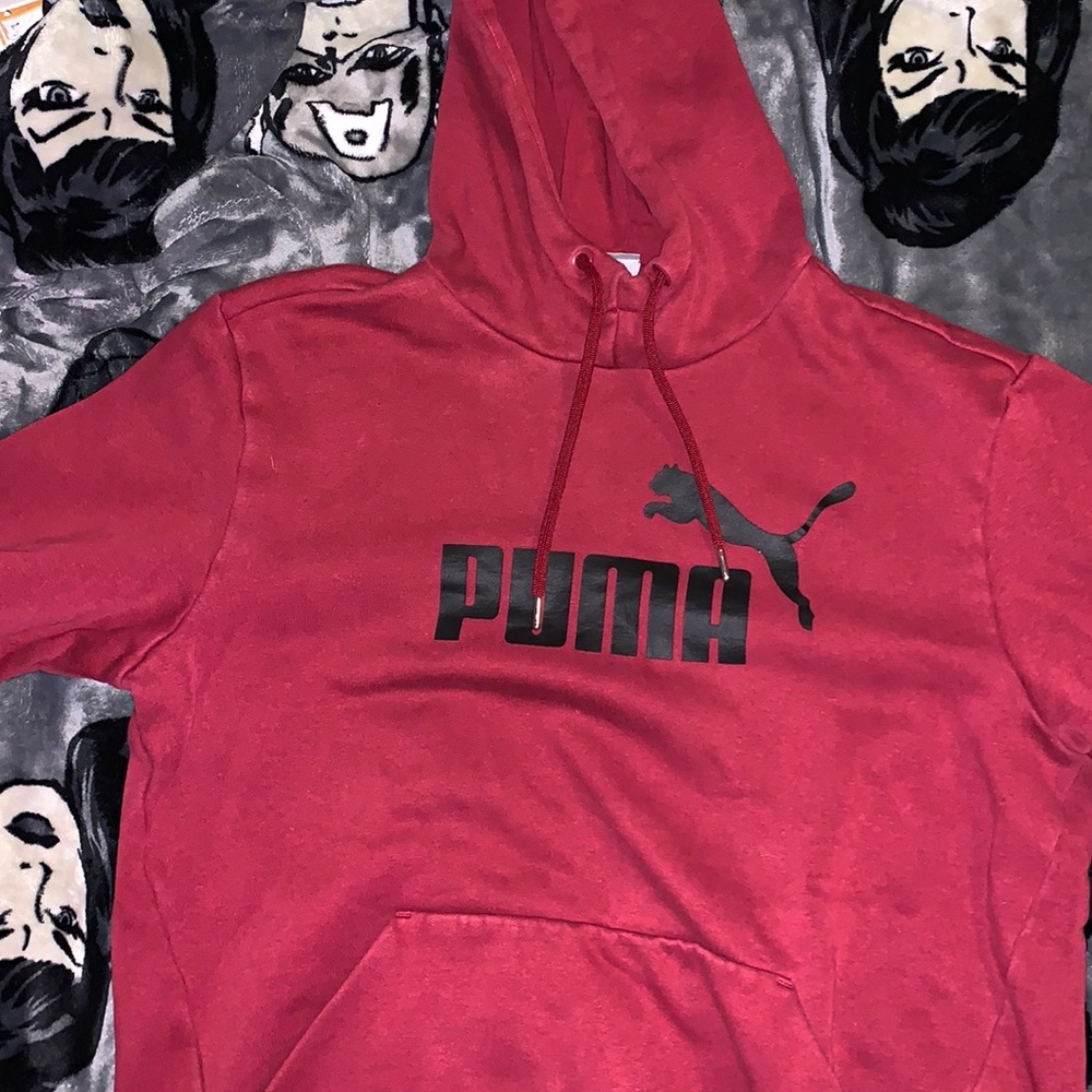 Puma Maroon hoodie